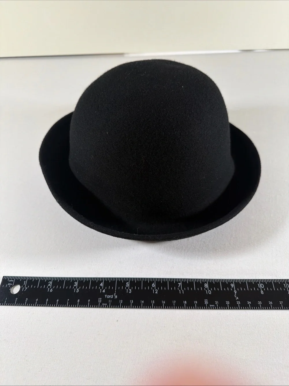 Classic Black Bowler Hat for women